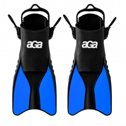 Aga Fins 42.5-47 Black/Blue