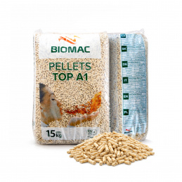 BIOMAC Wood Pellets TOP ENplus A1 15 kg