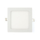 Square recessed LED panel - 12 W - neutral white