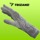 Winter touchscreen gloves 2in1 grey ISO 6412