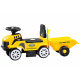 TRAKTOR Scooter with trailer ZA3746 - Yellow