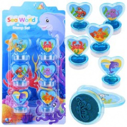 Set of 6 stamps Sea animals ZA3979