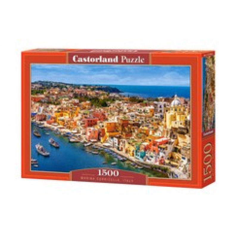 CASTORLAND puzzle 1500 pieces - Marina Corricella, Italy