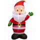 Inflatable Santa Claus with LED lighting - 125 cm