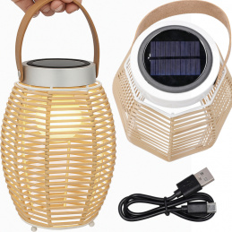 Solar garden LED lamp - standing
