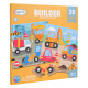 Magnetic Construction Site Puzzle + Booklet