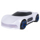 Vehicle with smoke function controlled by remote control and white watch