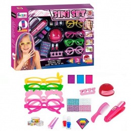 B50G1 HAIR NAILS GLASSES SET 3in1