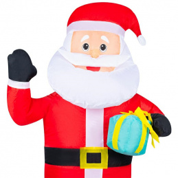 E27G INFLATABLE ILLUMINATED SANTA 120CM