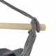 Aga Hanging rocking chair Grey