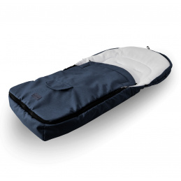 Aga Winter snood Classic Polar Len Dark Blue