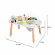 Aga4Kids Children's Montessori Activity Table with Train Set