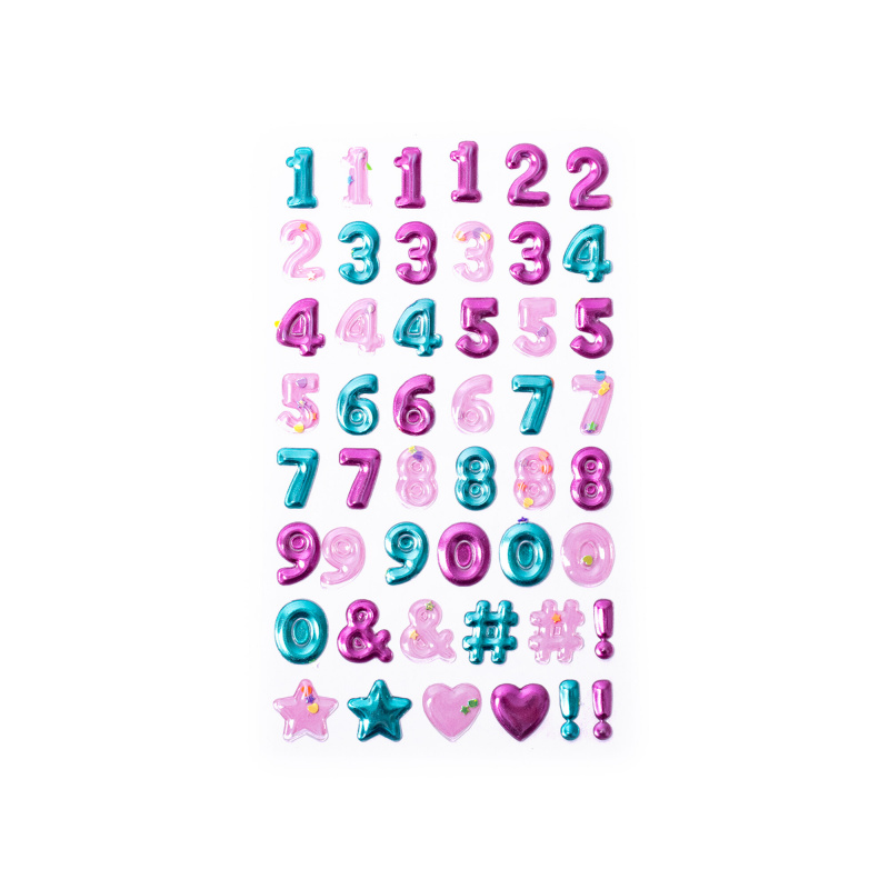 Aga4Kids Self-Adhesive Numbers DS8101RT