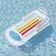 Bestway 43028 Inflatable Lounger with Backrest Transparent