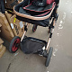 Kiduku 3-in-1 Combination Stroller Burgundy/Black 6DZ134 - SECOND QUALITY