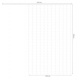 Light curtain 300 LED warm white ISO 11332