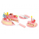 Wooden birthday cake