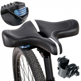L78B LARGE WIDE BICYCLE SADDLE