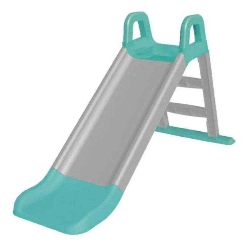 Aga4Kids Slide with handle 140 cm Grey-turquoise