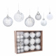 Aga Christmas Ornaments MIX 33pcs Silver
