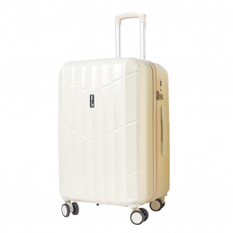 Aga Travel Suitcase 77x48x30 cm Beige 2CZ042 - II. QUALITY
