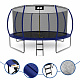 Aga SPORT EXCLUSIVE Trampoline 430 cm Dark Blue + Safety Net + Ladder