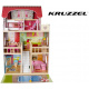 LED Dollhouse with pool and accessories XXL Kruzzel 11251