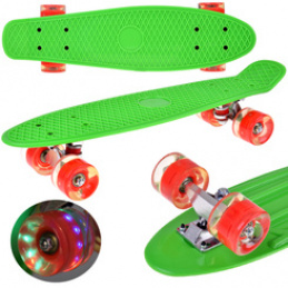 LED skateboard with illuminated wheels for skatepark riding SP0825 universal
