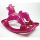 Doloni Plastic Rocking Horse Pink
