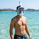 Aga Full Face Snorkeling Mask L/XL White/Blue