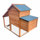 Aga Chicken Coop for Hens 173x66x120 cm
