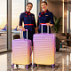 Aga Travel Set of Travel Suitcases MR4673 Yellow/Purple