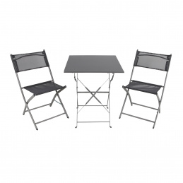 Linder Exclusiv Garden Set BISTRO SET Grey