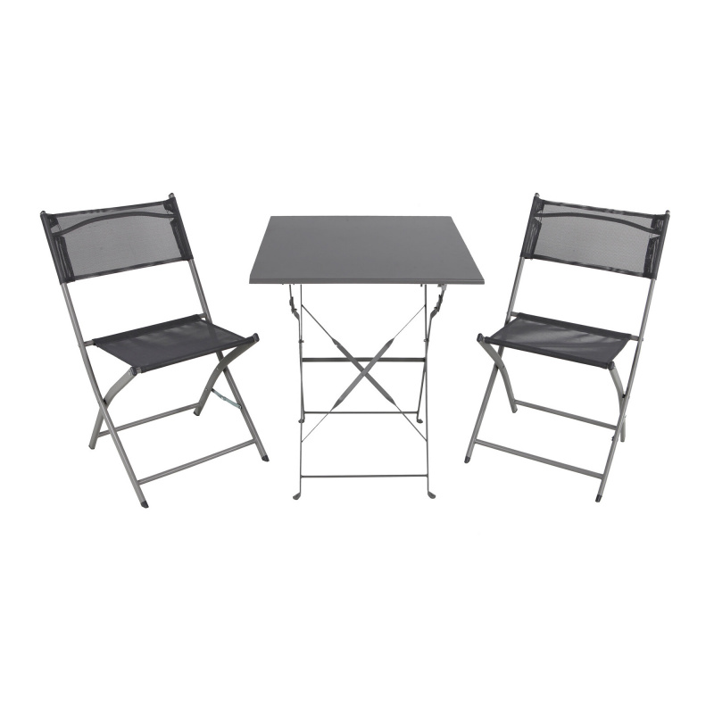 Linder Exclusiv Garden Set BISTRO SET Grey