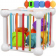 Kruzzel 20377 sensory cube sorter