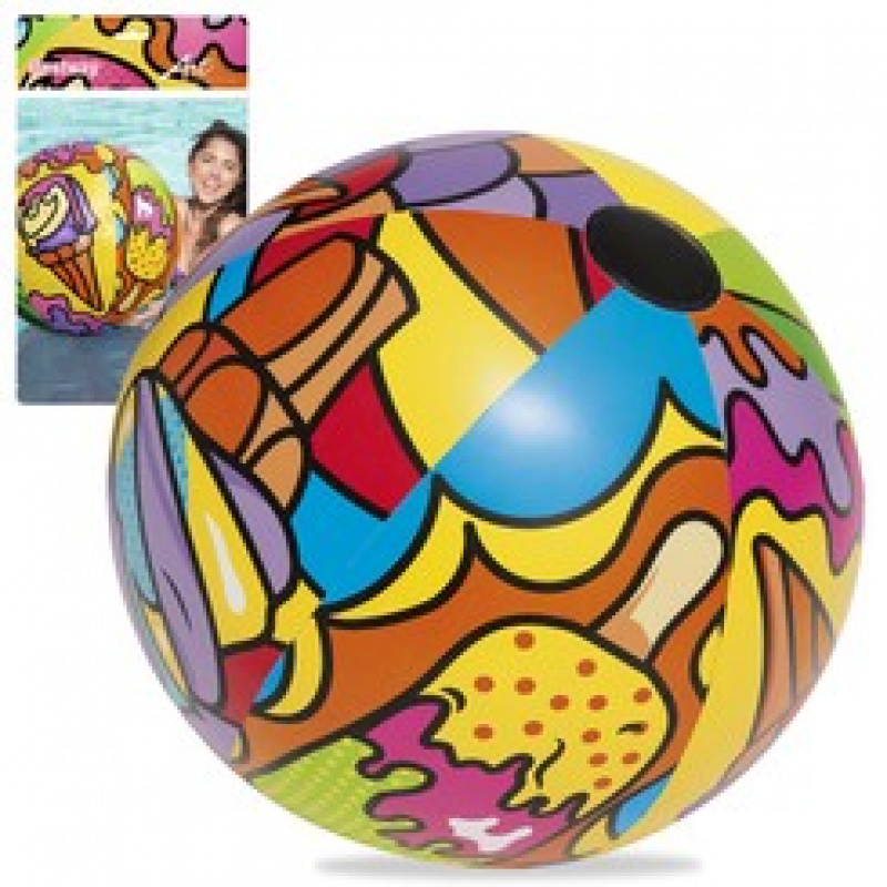 BESTWAY colourful inflatable beach ball 91cm 31044