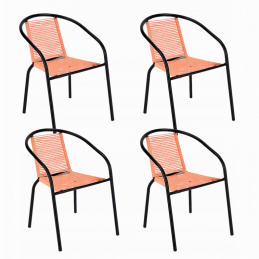 4 x Garden Chair Bistro - String