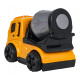 Set of five construction vehicles