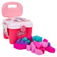 Set of Soft Blocks + Pink Chair with Storage Space