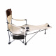 Aga Fishing Folding Chair with Footrest DS717 Beige