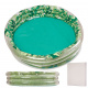 Children's Inflatable Pool 3 Chambers 150 cm Leaves