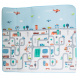 Aga Educational foam mat for children Street 180x200cm