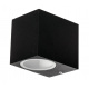 LED outdoor luminaire B7157 - GU10 - 9 x 8 x 6,5cm - black - IP44