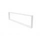 Surface mounting frame for LED panels 30x120cm made of plastic