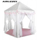Tent castle grey-pink Kruzzel 8772