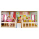 LED Dollhouse with pool and accessories XXL Kruzzel 11251