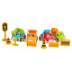 Set of Construction Cars with Sound and Light Function + Accessories