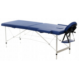 Aga Aluminum massage lounger AT201 Dark Blue