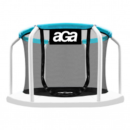 Aga Protective Net 150 cm for Children's Trampoline Light Blue