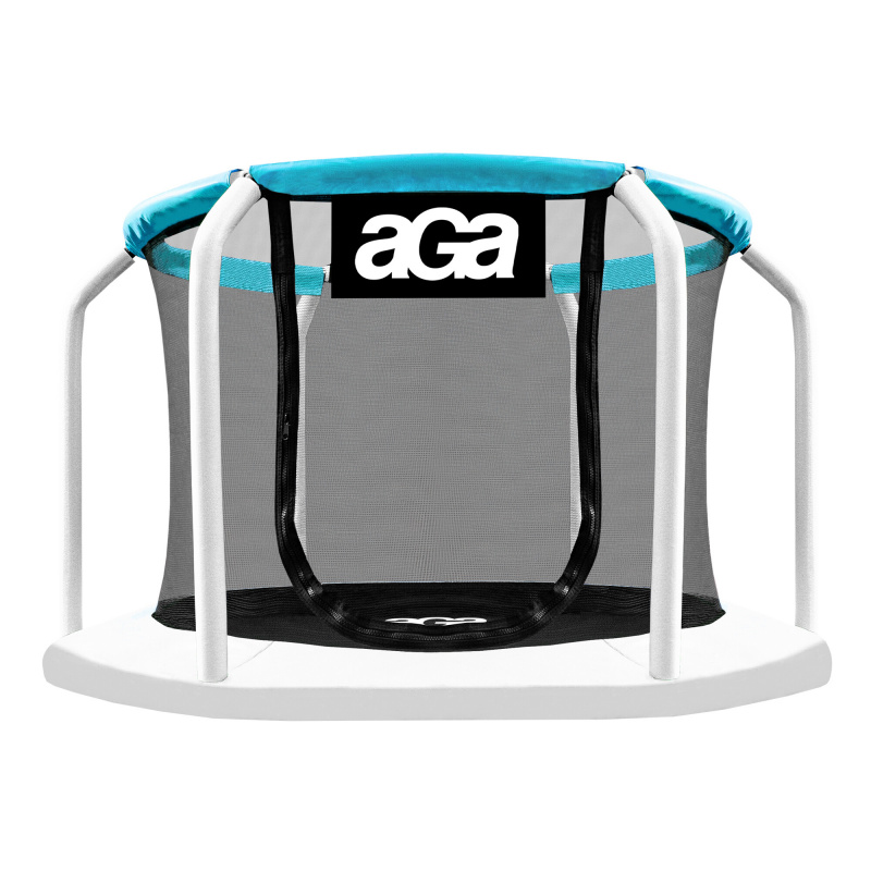 Aga Protective Net 150 cm for Children's Trampoline Light Blue